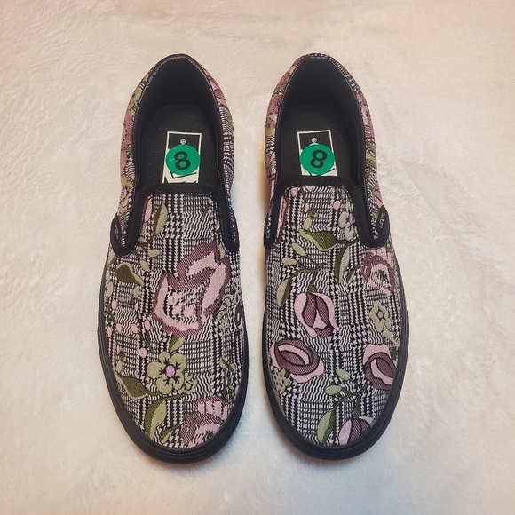Vans Classic Slip-on with stacked Sole and Tapestry Floral, Womens Size 8 .new - Picture 5 of 9